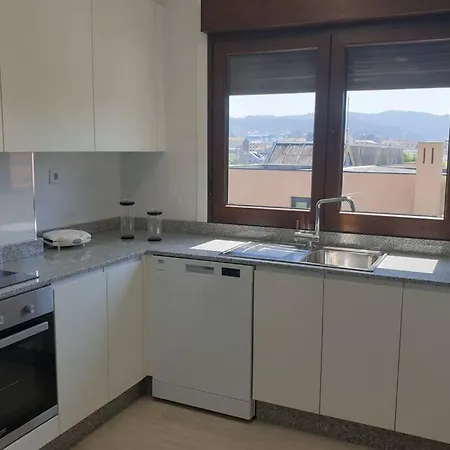 Piso De Lujo En Zona Residencial Apartmán Vilagarcia de Arousa